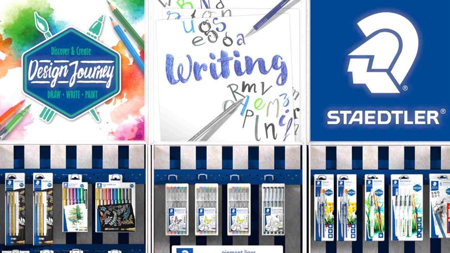 Staedtler révolutionne le système shop-in-shop