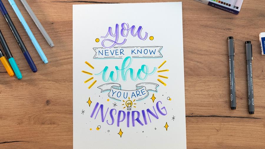 Leer Handlettering met de nieuwe Creator van STAEDTLER