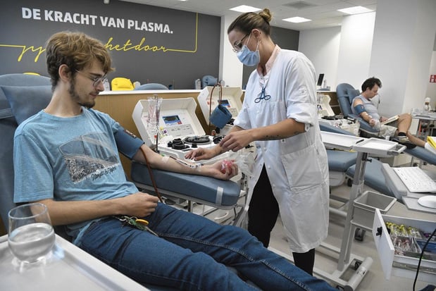 11,5% meer plasma gedoneerd in Vlaanderen