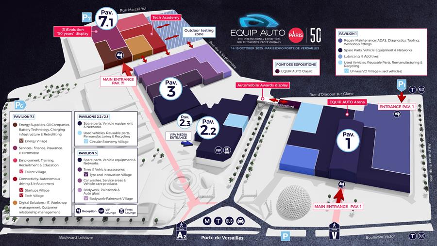 EQUIP AUTO 2025 viert 50 jaar innovatie