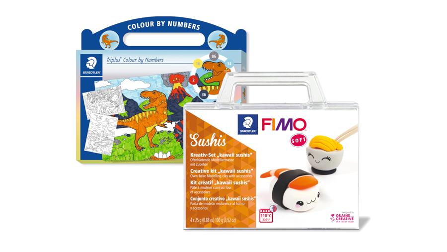 Trendy koffers van Staedtler