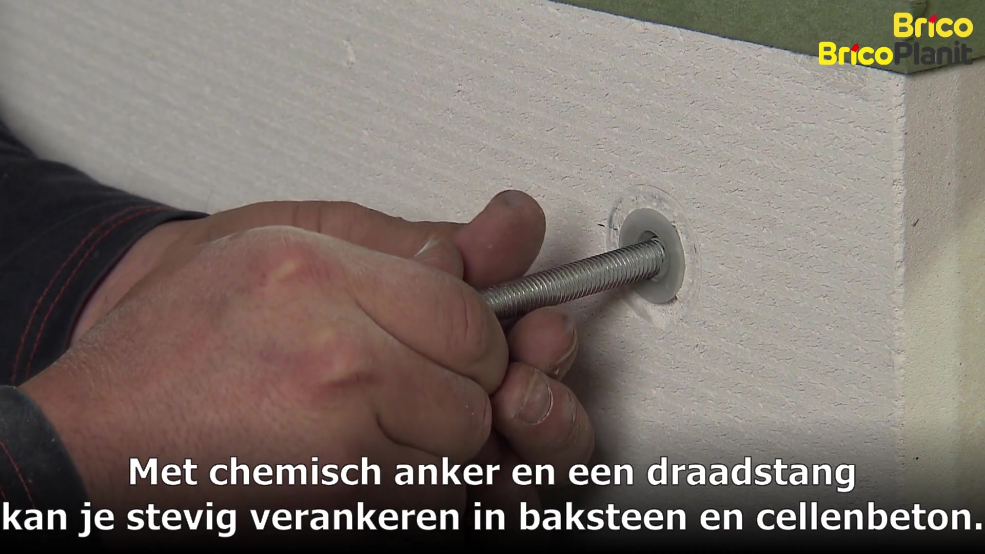 Hoe werk je met chemisch anker?