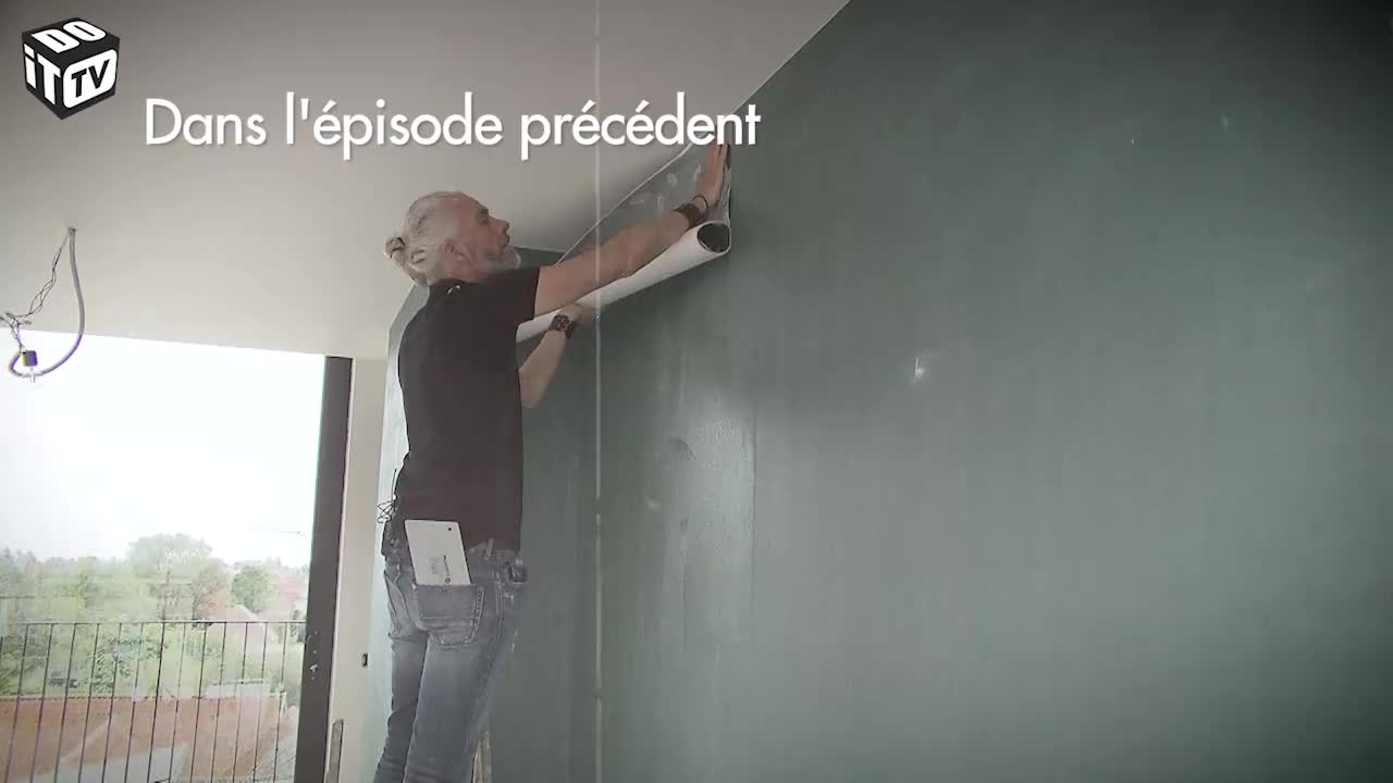 La pose des radiateurs